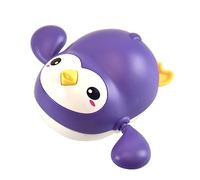 Yardwe 2 Piezas Juguete de Bebés de Pingüino de Plástico con Mecanismo de Cuerda Bañeras y Piscinas Inflables Colores Mezclados Diversión el Agua