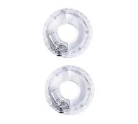 Yardwe 2 Piezas Luces De Rueda De De Bicicleta Desviador Ruedas Rodillos Ciclismo Portátil Soporte De Montaje De Luz Luces para Bicicleta Luz De La Rueda El Plastico