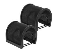 Yardwe 2 Piezas Pop Filter Mic Shield U-shaped Dual-layer Metal Mesh Noise Reduction For Vocal Recording Streaming And Podcasting