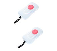 Yardwe 2 Piezas Reutilizables para Bebés Estuche Portátil y Ecológico para Húmedas para Pañaleras Transparente y Práctico