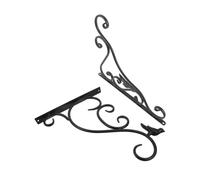 Yardwe 2 piezas Soporte de Pared para Macetas de Ganchos de Metal Resistentes para Jardín y para Decoración Interior y Exterior Aprovechamiento de Vertical