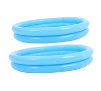 Yardwe 2 Piezas Trays Inflables de Arena Portátiles para Recipientes Moldables para Piscina