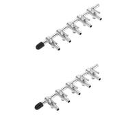 Yardwe 2 Piezas Válvula Reguladora De Volumen De Aire Divisor De De Aire para Tanque De Peces Palanca De Control De Flujo De Aire De Acuario Suministro De Tanque De Peces Regulador