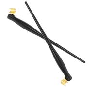 Yardwe 2 Soportes Profesionales Dorados para Portaplumas de Caligrafía, Material de Aleación de Aluminio y Pp, Fácil de Usar y Compatible Mayoría de Puntas de Pluma