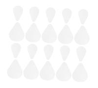 Yardwe 20 piezas Almohadillas Antideslizantes de Silicona para Flauta Autoadhesivas Transparentes Cojines de Pulgar para Estabilidad Instrumentos Musicales Compatibles con de Huecos