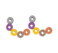 Yardwe 20 Piezas Almohadillas De Fieltro De Colores Para Platillos De Batería Accesorios Para Platillos Almohadillas Protectoras De Fieltro De Percusión Unidades Para Protección Ensayos