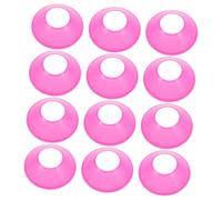 Yardwe 20 Piezas Conos de Agilidad de Plástico para Fútbol Baloncesto y Patinaje Discos Mini para Ejercicios Deportivos y Prácticas de Agilidad