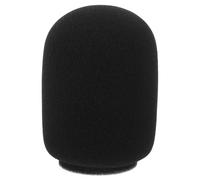 Yardwe 20 piezas Protector de Micrófono Esponja Negro Funda Viento Microfone Compatible con Varios Tipos Accesorio Práctico para Mejorar Grabación y Reducir Ruido