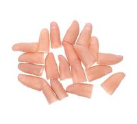 Yardwe 20 Piezas Puntas de Pulgar Falsas Mágicas Accesorios de Ilusionismo de Dedo Simulado Espectáculos