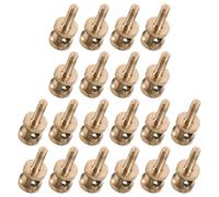Yardwe 20 Unidades Regulador Metálico para Aviones de Control Remoto Tornillo y Tuerca de ala Compacto para Conexión Rápida de Varillas