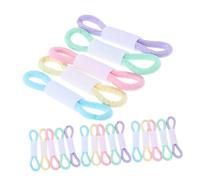 Yardwe 200piezas Bandas para Patas De Pollo De Color Pastel Bandas Elásticas para Patas De Aves De Corral Recién Nacidas para Identificar Codornices y Granja