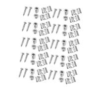 Yardwe 20juegos Hebillas De Guitarra Eléctrica Kit Hebilla De Cuerda Retenedor De Cuerdas De Guitarra