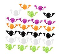 Yardwe 20piezas Juguetes De Dedo Forma De Cabeza De Fantasma Accesorios De Halloween para Dedos Juguete Aterrador para Fiesta De Temática Fantasma Esqueleto Color Aleatorio