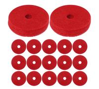 Yardwe 24 Piezas Pads De Platillos De Fieltro Antivibración Para Soporte De Platillos Protección y Reducción De Ruido Para Batería Accesorios De Fieltro