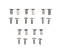 Yardwe 2juegos Kit de Reparación de Tornillos para Gafas de Tornillería de Repuesto para Gafas de Sol y Lectura para Reparación de Anteojos Accesorios Prácticos para Montura