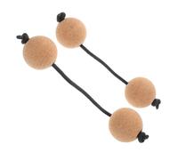 Yardwe 2pares Soporte De Pared Para Bolas Rítmicas Kashaka Instrumento Musical De Percusión Manual Para Jugar Grupo y Fiestas Educativas