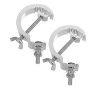 Yardwe 2piezas Abrazaderas Armazón Lámpara Cabeza Móvil Luces Escenario Accesorios Iluminación