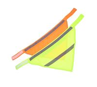 Yardwe 2piezas Baberos Reflectantes para Perros Pañuelos De Seguridad Alta Visibilidad para Paseos Nocturnos para Noches Oscuras