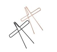 Yardwe 2piezas Clip Musical Pinza Para Notas Musicales Clip Metálico Para Música Práctico Para Notas Para Libros De Lectura Sujetapáginas Para Partituras De Piano Pinzas Prácticas