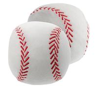Yardwe 2Piezas Cojín de Béisbol de Peluche de Almohada Suave para Juguete Decorativo y Multifuncional Material para y Decorar Habitaciones