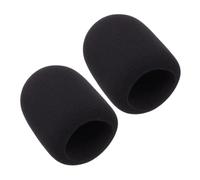 Yardwe 2piezas Cubiertas De Micrófono De Suave De Protección Antiviento Para Ktv y Eventos Material Transpirable y Resistente Salpicaduras