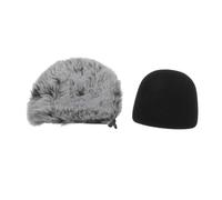 Yardwe 2piezas Funda De Esponja Prueba De Salpicaduras Para Micrófono Funda De Felpa Prueba De Viento Para Micrófono Para Grabaciones Interiores o Exteriores