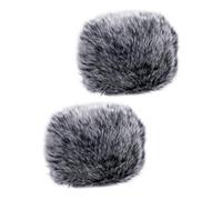 Yardwe 2piezas Fundas De Microfono De Felpa Suave Protectoras Antisalpicaduras Para Micrófono De Karaoke Interiores