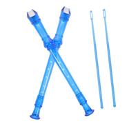 Yardwe 2piezas Instrumento De Viento Flauta Dulce Para Principiantes Estudiantes y Adolescentes Con Varillas De Limpieza Para Clases De Música