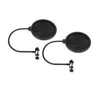 Yardwe 2piezas Micrófono Con Filtro Parabrisas y Brazo Estabilizador Con Clip Para Grabación De Voz y Canto Estudio