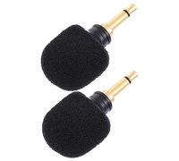 Yardwe 2piezas Micrófono Portátil Micrófono Línea para Cantar Profesional para Pc Condensador para Cantar Accesorios para