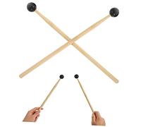 Yardwe 2piezas Palillo De Percusión De Baquetas Para Práctica De Instrumento De Lengua Baquetas Musicales Ligeras Para Instrumentos De Percusión