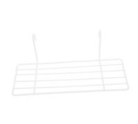 Yardwe 2piezas Perchero De Pared para Periquitos De Hierro para Aves Accesorios para Jaulas De Pájaros Estante Decorativo para Periquitos Blanco