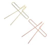 Yardwe 2piezas Porta Libros De Música De Metal Clips Metálicos Para Libros Sujetapáginas Para Leer Para Partituras y Sencillos Sujetar Páginas De Metal Accesorios De Lectura