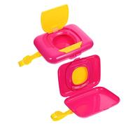 Yardwe 2piezas Soporte Para Toallitas Húmedas Estuche De Viaje Caja De Pañitos Resistente y Práctico