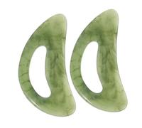 Yardwe 2piezas Tabla de Masaje Guasha de Resina, Herramienta para Raspar Músculos Diseño Ergonómico y Portabilidad Compacta para Masaje Corporal y Belleza Diaria