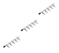 Yardwe 3 Piezas Válvula Reguladora De Volumen De Aire Control De Flujo De Aire del Acuario Divisor De Flujo De Aire para Acuario Tanque De Peces Válvulas De Control Resistentes