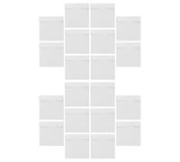 Yardwe 30 Fundas Protectoras Antipolvo para CD, White, para Juegos, Fotos, Demos, Películas, Envejecimiento, Archivado, Fundas De Papel, Carpetas para Protección De Bolsas, Sobres En