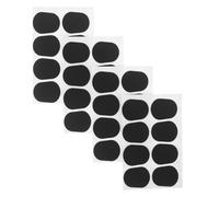 Yardwe 32 Almohadillas para Boquilla de Saxofón y Clarinete Protector de Boca Autoadhesivo Negro 05 MM Accesorios para Saxo Soprano Alto Tenor y Uso Profesional de Instrumentos de