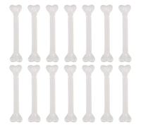 Yardwe 36 Huesos De Halloween De Plástico Blanco Mini Hueso Falso Con Agujero De 7 4 Cm Decoración Para Fiesta De Halloween Accesorios De Disfraz De Esqueleto Accesorio De Cosplay