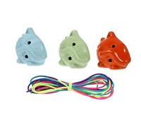 Yardwe 3piezas Juguetes De Ocarina Portátil Para Principiantes y Estudiantes Color Aleatorio