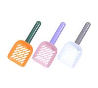 Yardwe 3piezas Pala para Arena para Gatos Pala Gatos Material Plástico para Limpieza De Cuencos y Exteriores