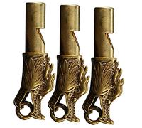 Yardwe 3piezas Silbato Cabeza De Dragón Llavero De Silbato Portátil Para Profesores Actividades Al Aire y Camping