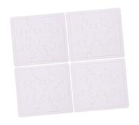 Yardwe 4 Hojas Colorear e Insertar Juguetes. Jigsaw Toy Suministros De Elaboración Artesanía De Bricolaje Dibujo Rompecabezas Artesanal Rompecabezas De Dibujo Papel