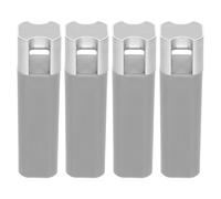 Yardwe 4 Pesas Cuadradas para Cordón de Persianas Verticales, Accesorio de Plástico Acabado Mate, Diseño Minimalista para Instalación Fácil y Agarre Seguro en Ventanas