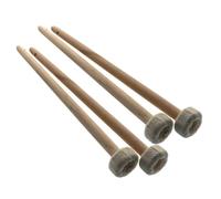 Yardwe 4 Piezas Accesorios de gong y batería pequeño martillo accesorios para kit de batería mazos de percusión de algodón de gong baquetas Sabana de algodon Color Aleatorio