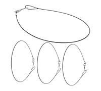 Yardwe 4 Piezas Correa para Perros Recubierto Resistente Mordidas para Entrenamiento y Exteriores Cuerda de Ligera y Duradera