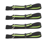 Yardwe 4 Piezas Correas de Freno Ajustables con Hebillas Fuertes | Fácil Instalación para Snowboarders y Esquiadores, Organización de Equipo, Uso en Mantenimiento y Deportes de Invierno
