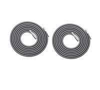 Yardwe 4 Piezas Cuerda para Chaise Longue Cuerdas elásticas con Ganchos Cuerda elástica Cuerdas elásticas de Alta Resistencia Cordones Elasticos cordón Chaise Longue Cuerda de Goma Grey