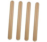 Yardwe 4 Piezas Palos de Percusión Musicales de Madera Clásica para Instrumento de Ritmo para Actividades Musicales Clase y Casa