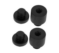 Yardwe 4 Piezas Soporte de Tornillo para Cámara Tornillos Profesionales para Soporte de Micrófono y Cámara Negros para Montaje de Micrófonos Estudio o Exteriores